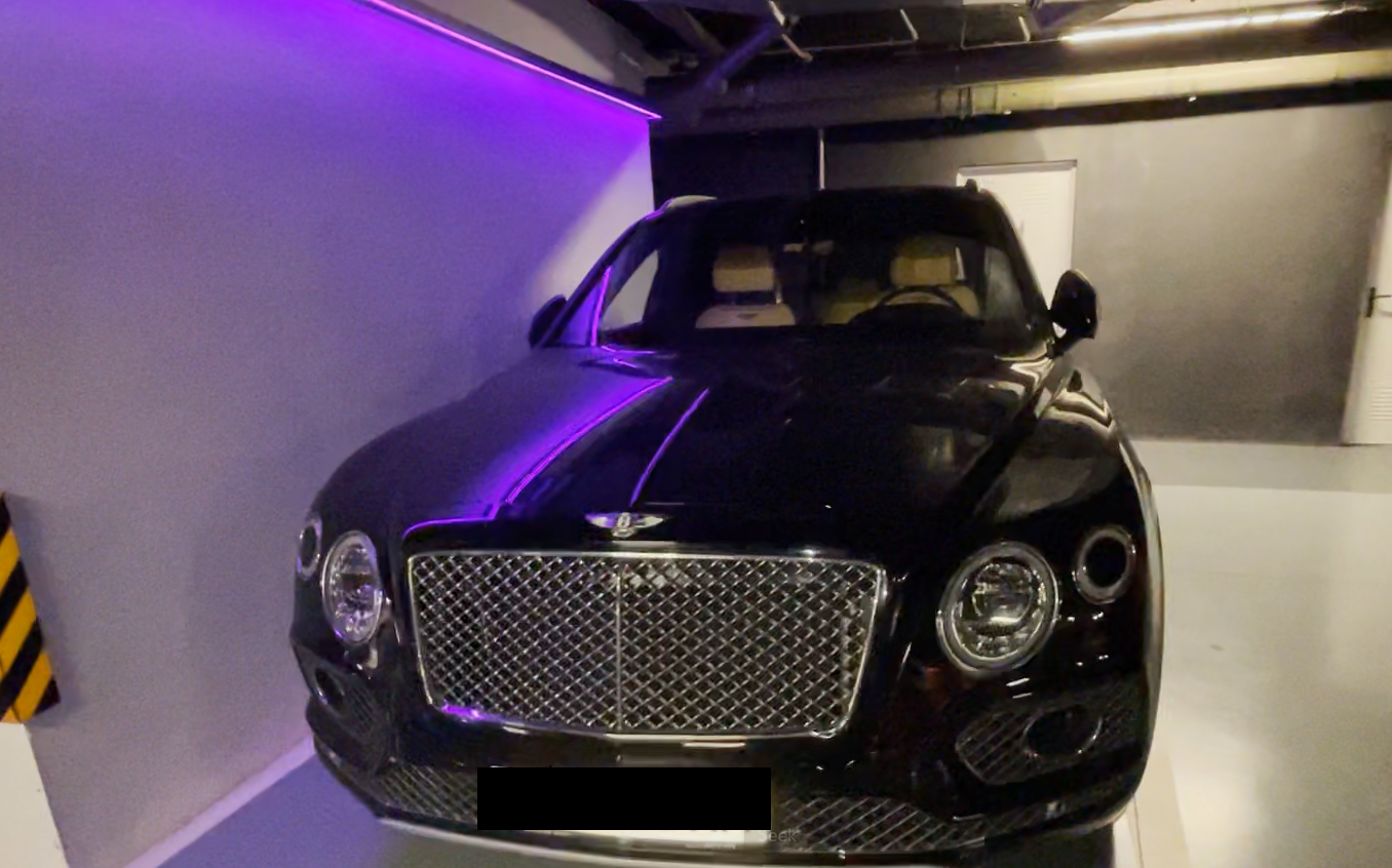 The Morgan-mobile: This is believed to be the cybercriminal's car