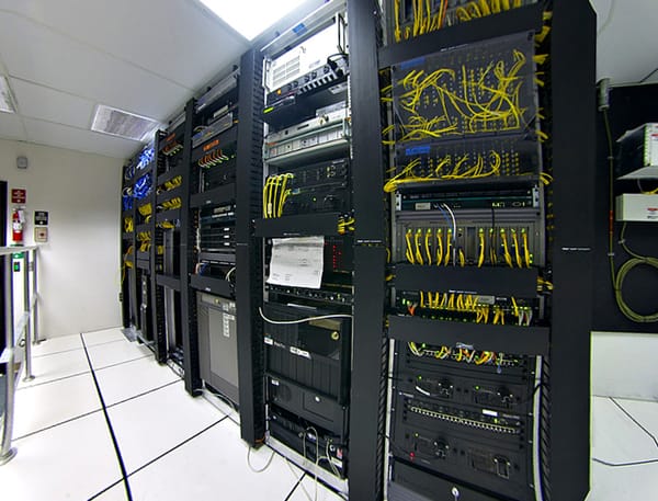 A view inside a data centre (Image: Wikimedia Commons) 