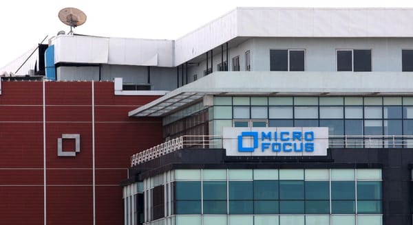 Micro Focus reports 1,300% plunge in profits.