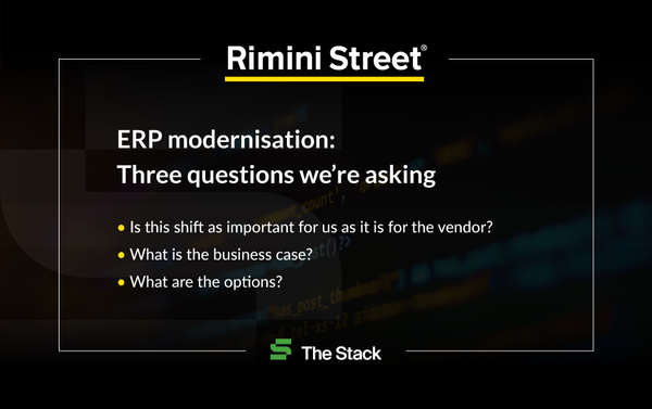 Three questions to ask about your ERP future