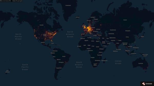 Hundreds of thousands of Microsoft Exchange servers vulnerable to "ProxyShell" attackers as scans continue.