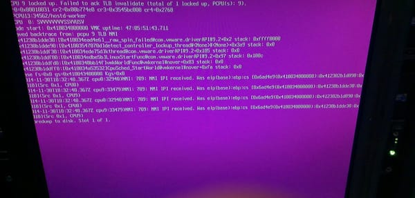 VMware pulls flawed update that triggered purple death crashes