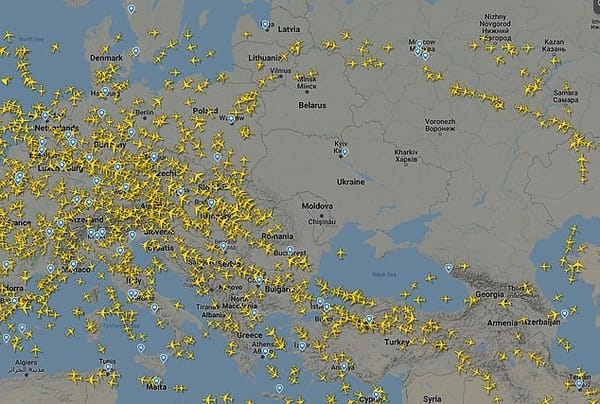 Flightradar24 crashes as servers "pummeled" by Ukraine-related activity